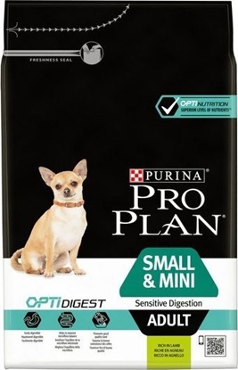 Изображение Purina Pro Plan Karma dla psa Adult Small & Mini OptiDigest Sensitive Digestion jagnicina 7kg
