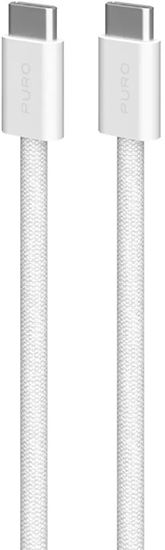 Picture of USB kabelis Puro Fabrik USB-C USB-C 1.5m 60w White