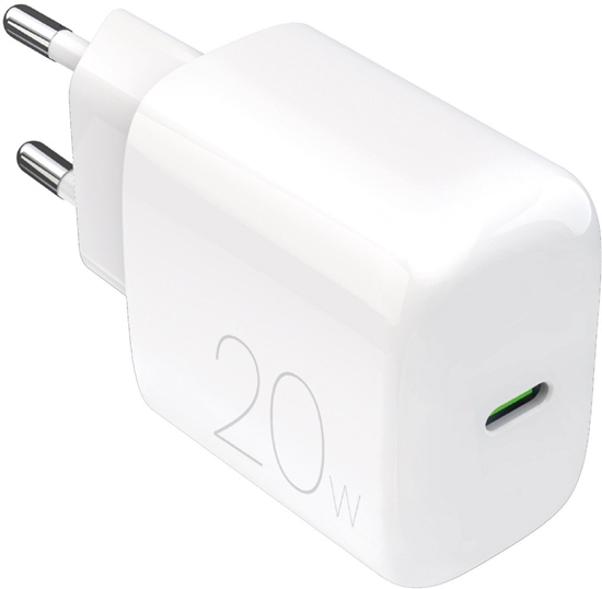 Picture of adowarka sieciowa USB-C PROLITE 20W - biaa adowarka sieciowa USB-C PROLITE 20W - biaa