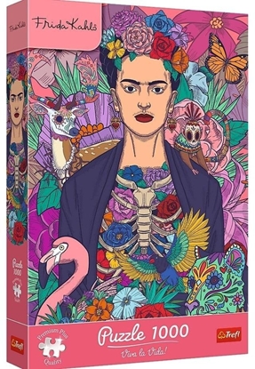 Attēls no Puzzle 1000 Frida Kahlo: Kwitnca dusza TREFL