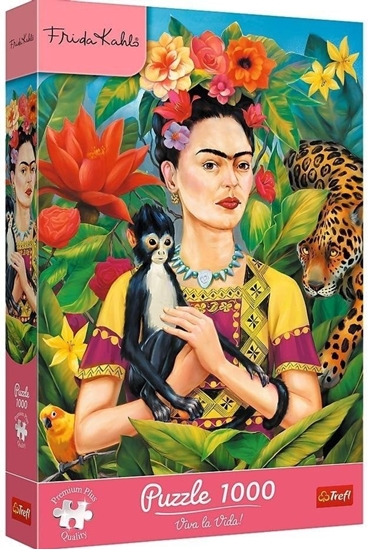 Picture of Puzzle 1000 Frida Kahlo: Portret w dungli TREFL
