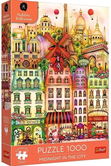 Picture of Puzzle 1000 O pónocy w Paryu TREFL