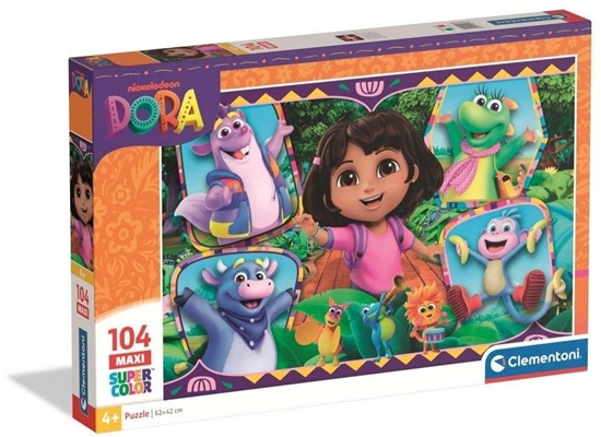 Picture of Puzzle 104 Maxi Super Kolor Dora