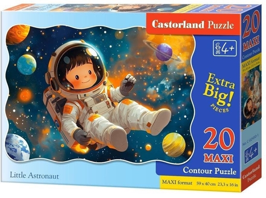 Picture of Puzzle 20 Maxi Little Astronaut CASTOR