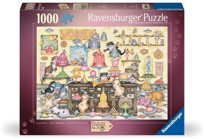 Picture of Puzzle 2D: Crazy cats elki 1000el