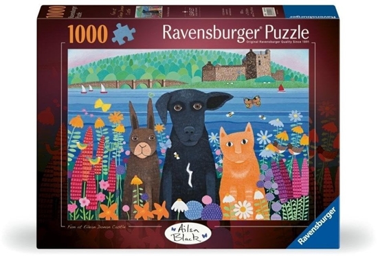 Picture of Puzzle 2D: Zwierzaki i zamek 1000el