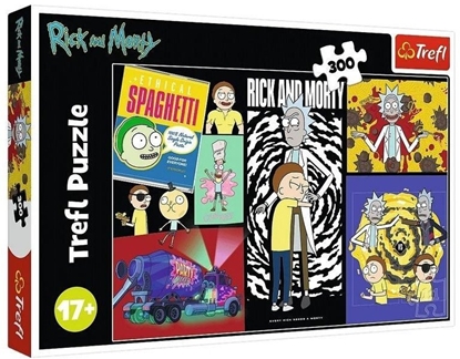 Attēls no Puzzle 300 Dziwne miejsce w galaktyce TREFL