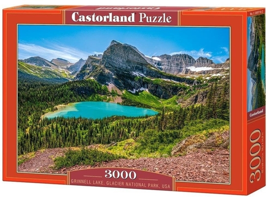 Picture of Puzzle 3000 Grinnell Lake Glacier CASTOR