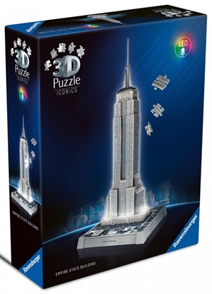 Attēls no Puzzle 3D Empire State Building Ravensburger Polska