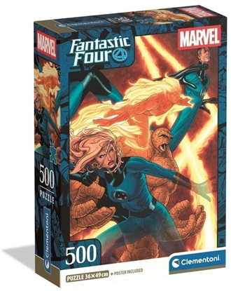 Изображение Puzzle 500 Compact Fantastic Four