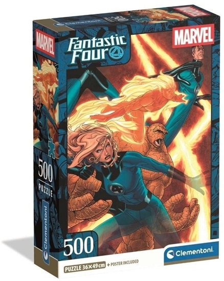 Picture of Puzzle 500 Compact Fantastic Four