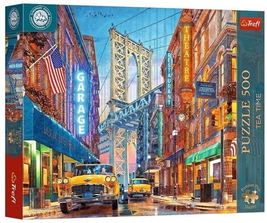 Изображение PUZZLE 500 PremPlus TeaTime Widok na Manhat..37613