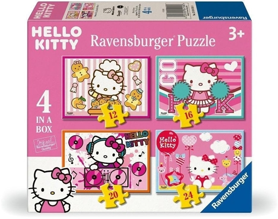 Picture of Puzzle dla dzieci 2D: Hello Kitty 4w1