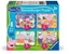 Attēls no Puzzle dla dzieci 2D: Rodzinne chwile Peppy 4w1