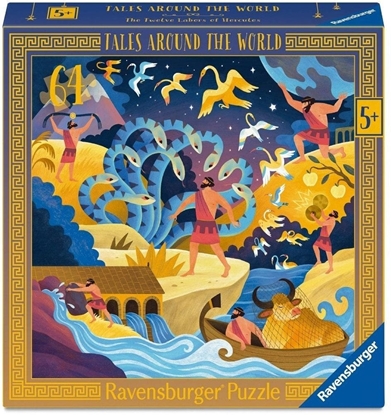 Attēls no Puzzle dla dzieci: Dwanacie prac Herkulesa 64el