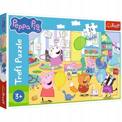 Attēls no PUZZLE MAXI 24 Pikna Peppa 14367