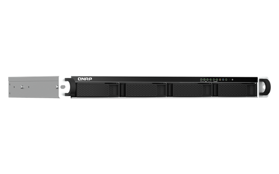 Изображение QNAP TS-464eU NAS Rack (1U) Ethernet LAN Black N5095