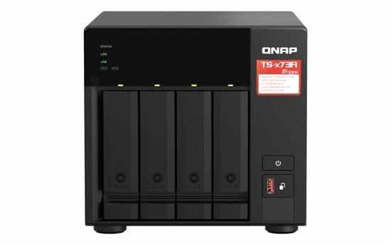 Изображение QNAP TS-473A NAS Tower Ethernet LAN Black V1500B