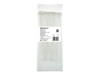 Picture of Qoltec 52195 Zippers 2.5 200 100pcs nylon UV White