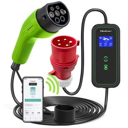 Изображение QOLTEC 52478 Mobile EV charger 11kw