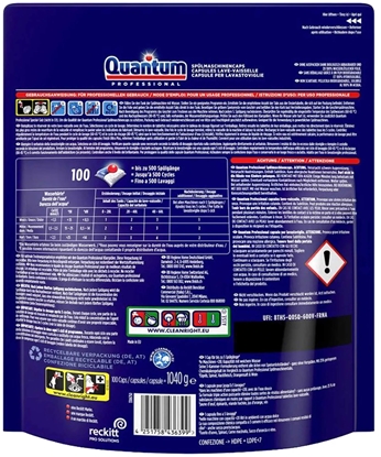 Изображение Finish Quantum PROFESSIONAL  Kapsuki do zmywarek - 100 szt.