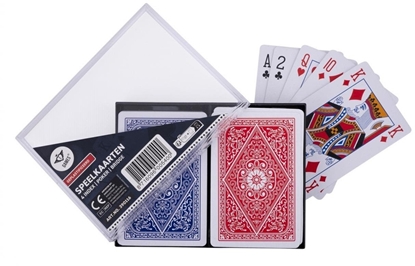 Изображение Quint Komplet 2 talii kart w etui 100% platik 4 index