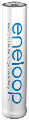Attēls no R03/AAA akumulatori 1.2V Eneloop Ni-MH BK-4MCCE/8BE bez iepakojuma 1gb.