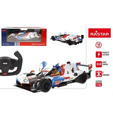 Picture of Radio vadāmā mašīna BMW V8 LMDH 1:14 (baterijas) Rastar 6 virzieni CB41325