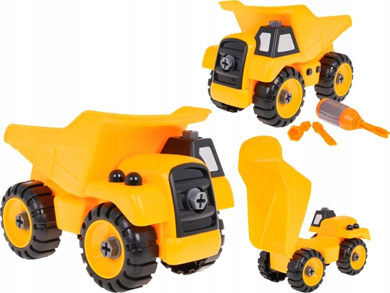 Picture of Ramiz Betoniarka do Skrcania dla dzieci 3+ Pojazd budowlany + rubokrt + 3 Wymienne Bity