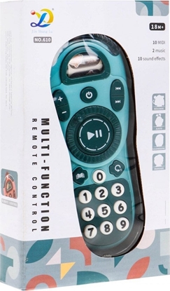 Attēls no Ramiz Interaktywny pilot telewizyjny dla dzieci Niebieski + funkcje dwikowe Melodie Odgosy + wiateko LED