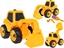 Picture of Ramiz Koparka do Skrcania dla dzieci 3+ Pojazd budowlany + rubokrt + 3 Wymienne Bity