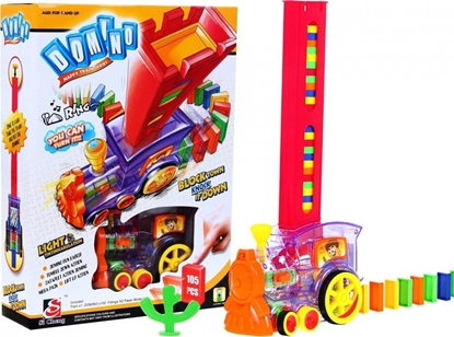 Изображение Ramiz LOKOMOTYWA - CIUCHCIA- KLOCKI - UKADANKA DOMINO