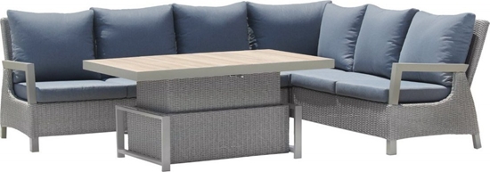 Изображение Ramiz Meble Ogrodowe Rattan Naroniki + Regulowany Stó z Blate