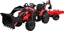 Picture of Ramiz Pojazd Traktor Z Przyczep 720-T Czerwony