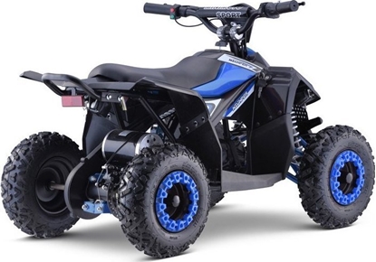 Изображение Ramiz Quad Highper na akumulator Niebieski 35km/h + Silnik bezszczotkowy 1000W + Koa pompowane + Regulacja siedzenia