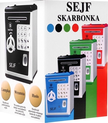 Изображение Ramiz Sejf Skarbonka Czarny