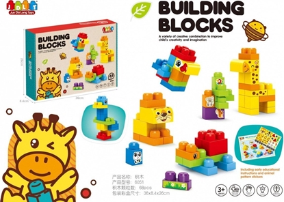 Изображение Ramiz Zestaw MEGA Klocków 68el