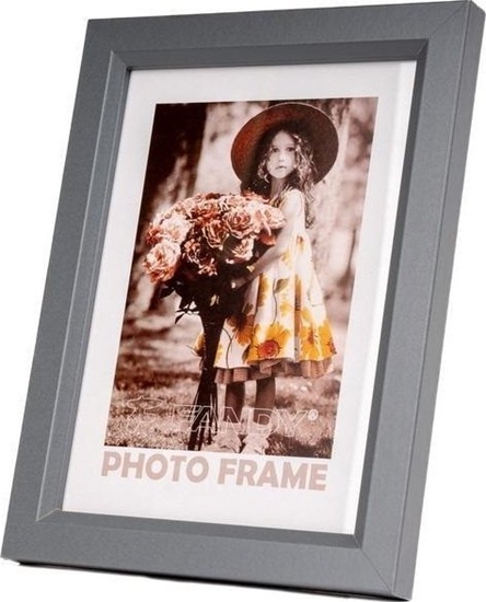 Picture of Ramka Bevel 50x70 4 szary