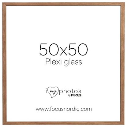 Picture of Ramka Focus Focus Soul Oak veneer 50X50 Plexi