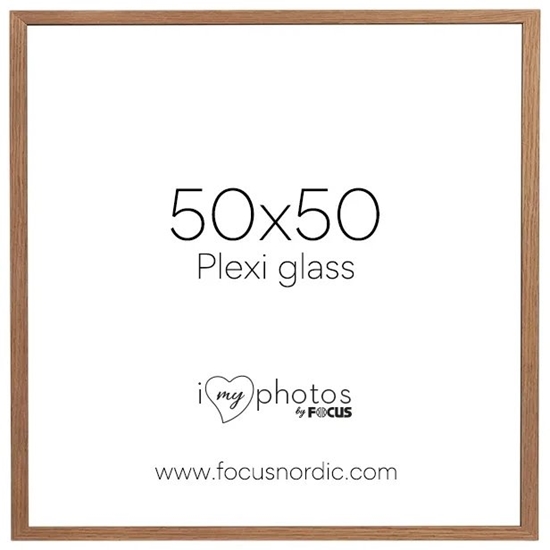 Picture of Ramka Focus Focus Soul Oak veneer 50X50 Plexi