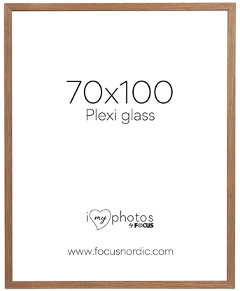 Picture of Ramka Focus Focus Soul Oak veneer 70X100 Plexi