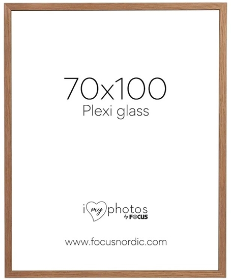 Picture of Ramka Focus Focus Soul Oak veneer 70X100 Plexi