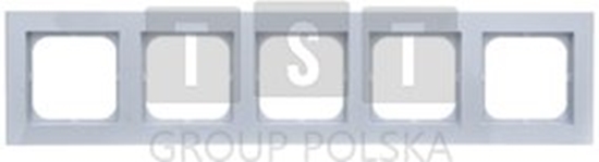 Изображение Ramka piciokrotna Ospel Sonata R-5R/75 biay mat