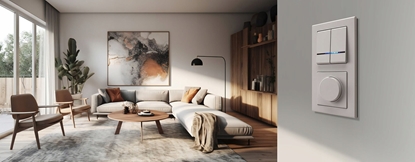 Picture of Ramka poczwórna Ospel Sonata R-4R/82 kaszmir