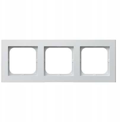 Picture of Ramka potrójna Ospel Sonata R-3R/75 biay mat
