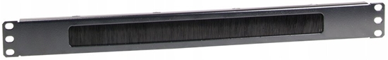 Picture of RAPS-1 PULSAR Przepust szczotkowy 1U do szaf RACK