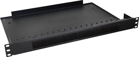 Изображение RAPS-1P PULSAR Przepust szczotkowy 1U z pók do szaf RACK