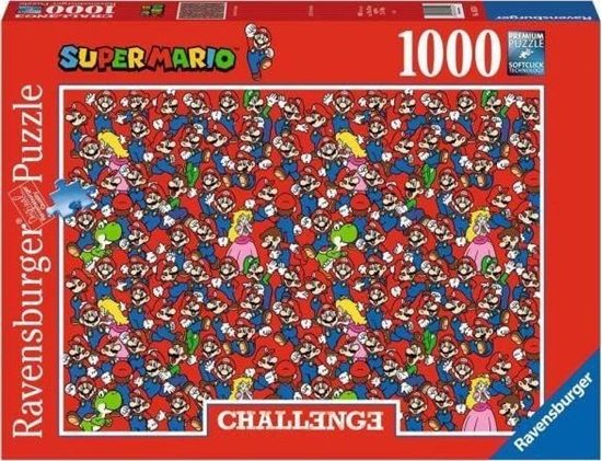 Изображение Ravensburger Puzzle 1000 el. Challange Super Mario Bros