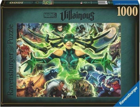 Изображение Ravensburger Puzzle 1000el Disney Villainous Zoczycy: Hela 169030 RAVENSBURGER