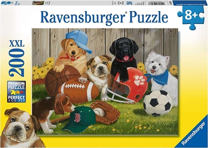 Attēls no Ravensburger Puzzle 200 elementów XXL Psiaki